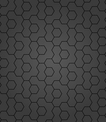 seamless abstract pattern with hexagonal vector image