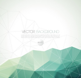 Abstract geometric background with triangle vector