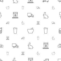 Fast icons pattern seamless white background Vector Image