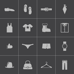 Woman fashion and clothes icon Royalty Free Vector Image