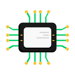 chip design perfect for website application game vector image