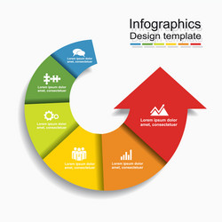 Workflow Diagram Template vector image