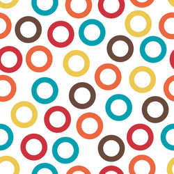 abstract seamless pattern with randomly colored vector image