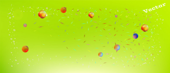 funny abstract ultra wide space background vector image