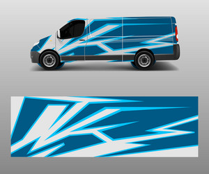 Abstract Car Stripe Patterns vector image