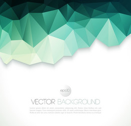 Abstract geometric background with triangle vector