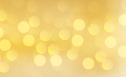 Yellow abstract blurred background with bokeh vector