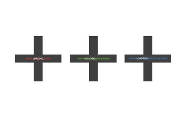 progress loading bar with lighting concept vector image