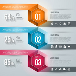 abstract infographic design workflow layout vector image
