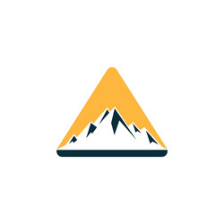 Mountain logo Royalty Free Vector Image - VectorStock