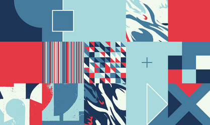 digital design abstract pattern vector image