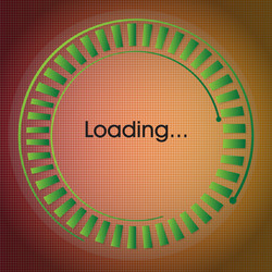 loading bar over a textured background vector image