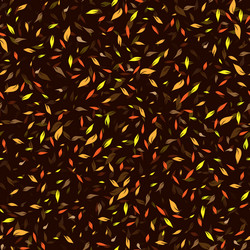 seamless repeating autumn pattern twigs vector image