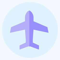 icon airplane mode suitable for mobile apps vector image