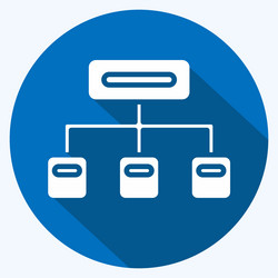 icon clustering related to machine learning vector image