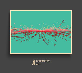 point explode notebook mockup cover design vector image