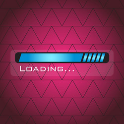 loading bar over a textured background vector image