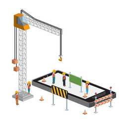 isometrics technology design vector image