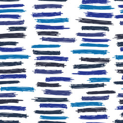 seamless pattern design with sloppy doodle stripe vector image