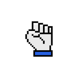 support pixel icon design vector image
