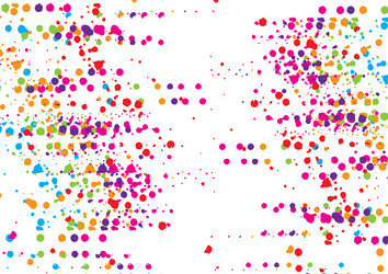 abstract splatter color isolate background design vector image