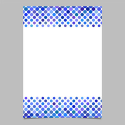 circle pattern page background template vector image