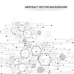 Networking connection concept abstract technology vector