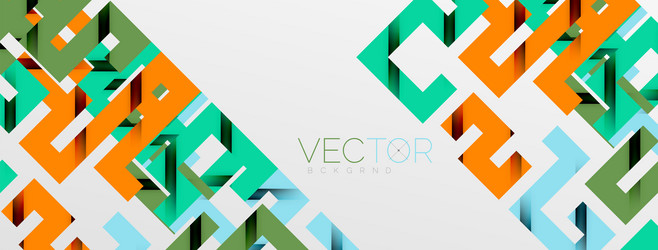 color bend lines with shadow texture effect vector image