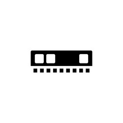 memory icon application perfect for website vector image
