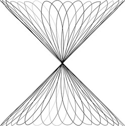abstract geometric lineart lines design element vector image