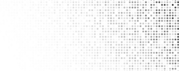 monochrome halftone background with dots vector image