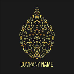 beautiful card vector image