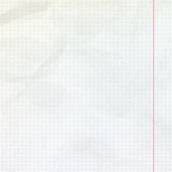lined sheet of notepad eps 10 vector image