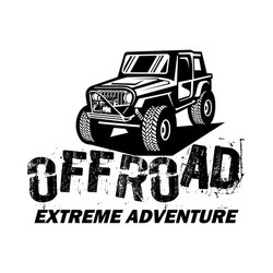 Offroad Royalty Free Vector Image - VectorStock