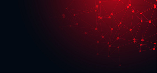 red abstract background digital technology future vector image