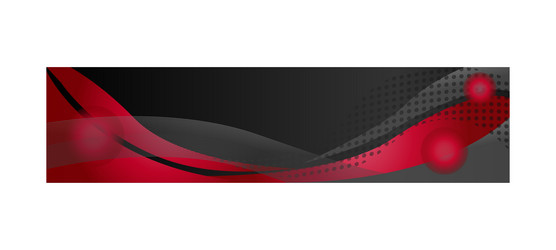 abstract dynamic wavy header or banner design vector image
