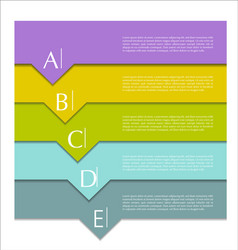 Modern design abstract template 8 vector