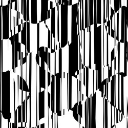 random chaotic lines abstract geometric pattern vector image