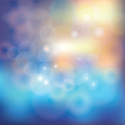 Abstract blurred bokeh backgroundscolored vector