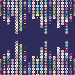 abstract seamless pattern from circles vector image