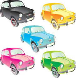 Cars and trucks Royalty Free Vector Image - VectorStock