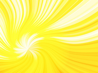 Dynamic Yellow Rays Background vector image