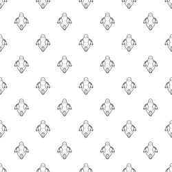 robot guard pattern seamless vector image