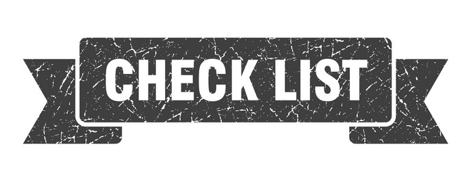 check list vector image