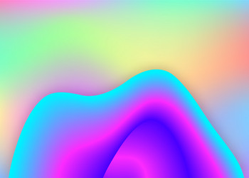 liquid fluid background with dynamic elements vector image