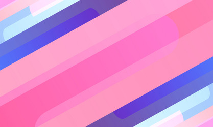 abstract colorful gradient rounded stripes vector image