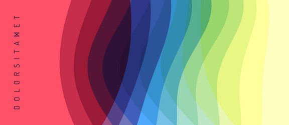 abstract wavy background with dynamic effect vector image