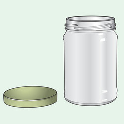 bottle glass vector