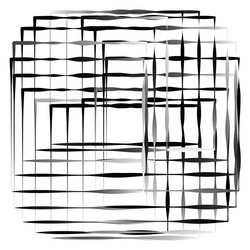 geometric abstract with irregular squares modern vector image