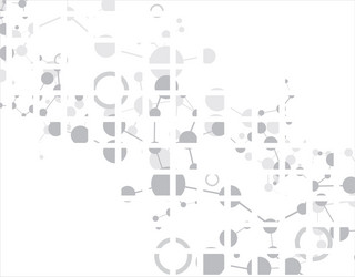 abstract molecular structure background vector image